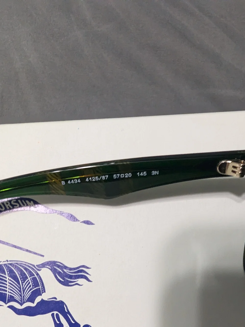 Burberry Tortoiseshell Sunglasses with Dark Lenses